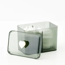 Outlet GigiandTom Acrylic Storage Canister Green