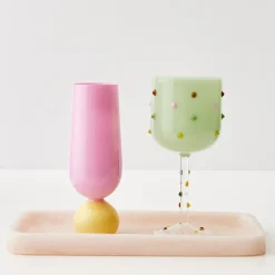 Best GigiandTom Aden Cocktail Glass Pink