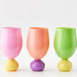 Online GigiandTom Aden Wine Glass Peach