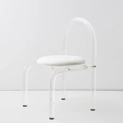 Fashion GigiandTom Arch Lucite Accent Chair White