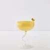Discount GigiandTom Bumble Cocktail Glass Yellow/White