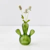 Cheap GigiandTom Cactus Small Coloured Glass Vase Green