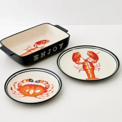 Outlet GigiandTom Crab Ceramic Side Plate