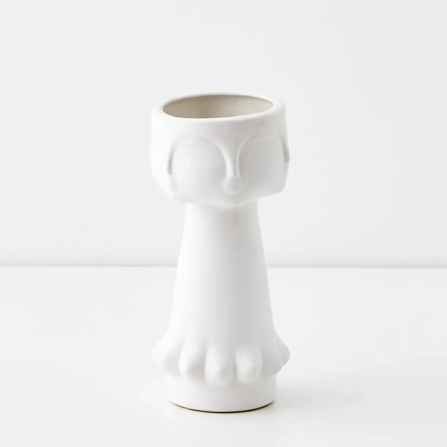 Flash Sale GigiandTom Gemelli Ceramic Vase White