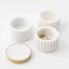 Flash Sale GigiandTom Keepsake 3 Piece Marble Stackable Trinket Dish