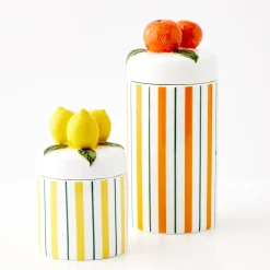 Online GigiandTom Lemon Ceramic Canister