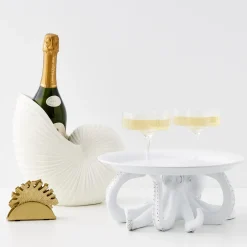 Cheap GigiandTom Otis Octopus Resin Decorative Tray White