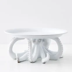 Cheap GigiandTom Otis Octopus Resin Decorative Tray White