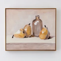 Shop GigiandTom Pears Framed Canvas Oil Painting