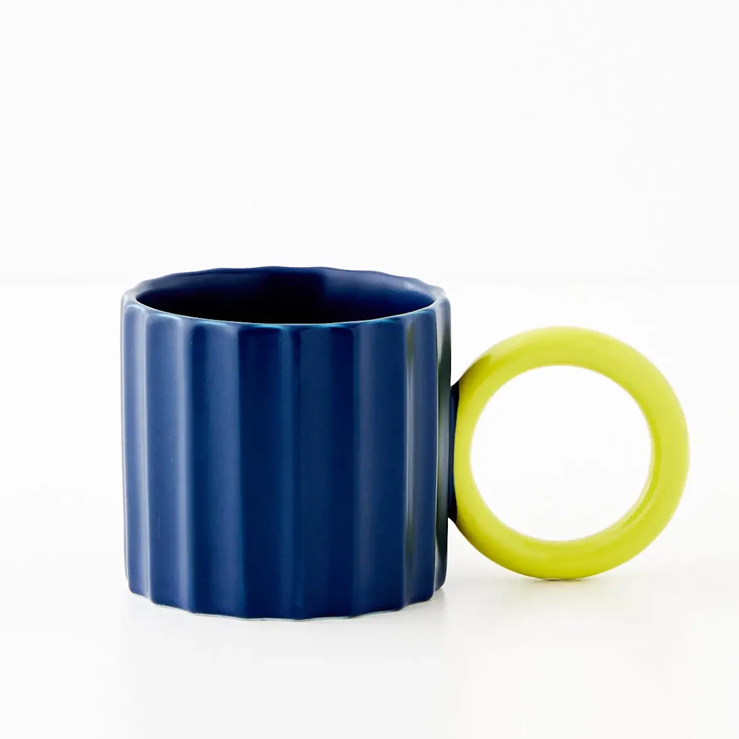 Flash Sale GigiandTom Piccolo Ceramic Coffee Cup Navy