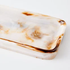 Online GigiandTom Resin Decorative Tray Tortoiseshell