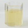 Discount GigiandTom Ribbed Flower Glass Tumbler