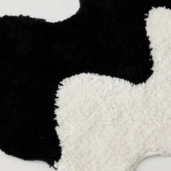 Fashion GigiandTom Squiggle Floor Runner Black/Cream