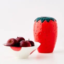 Best Sale GigiandTom Strawberry Glazed Ceramic Vase