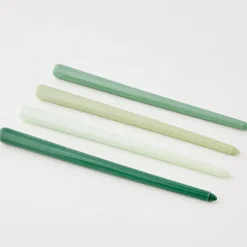 Sale GigiandTom Taper Candle Assorted 4 Pack Jade