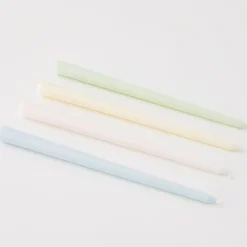 Store GigiandTom Taper Candle Assorted 4 Pack Pastels