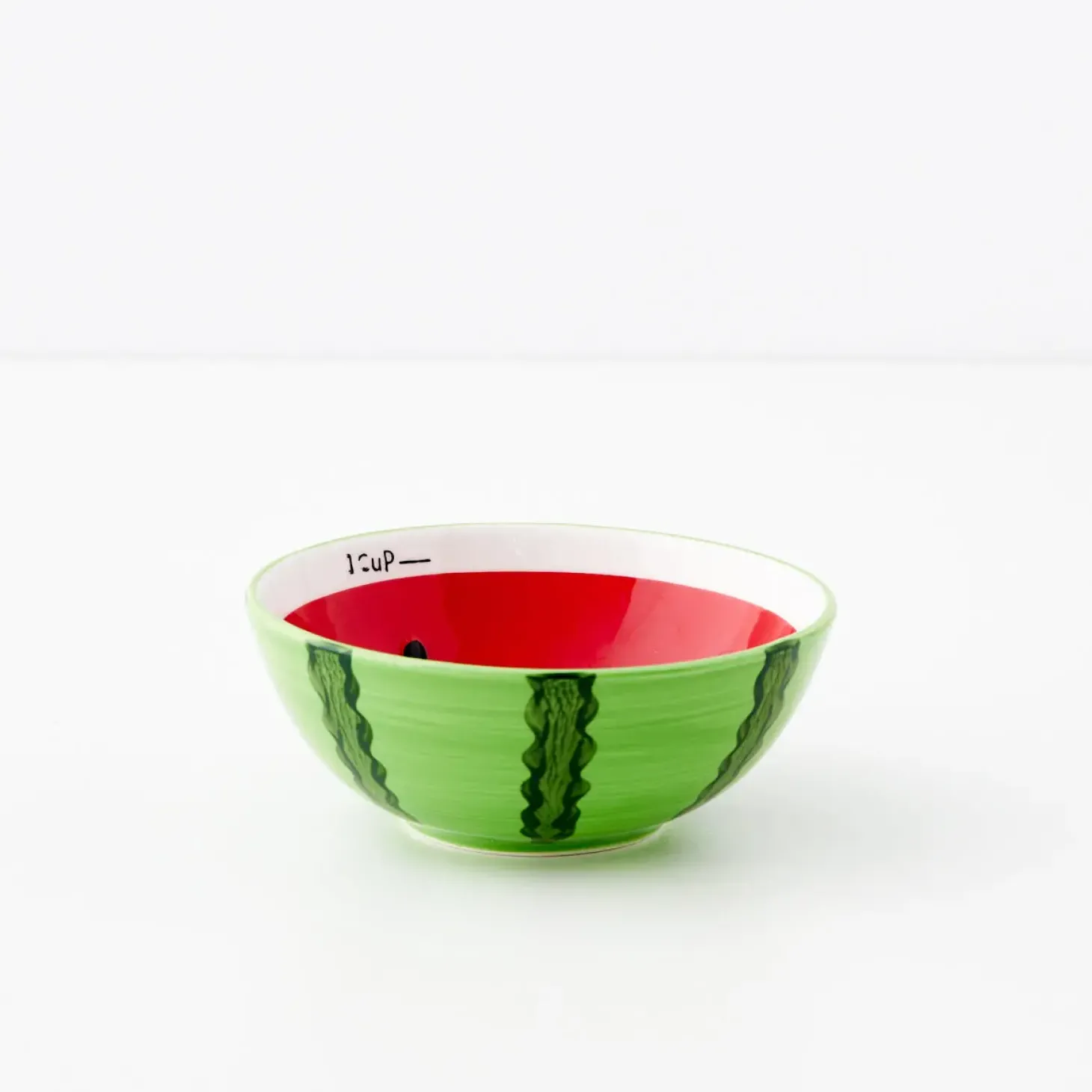 Discount GigiandTom Watermelon Ceramic Bowl Red