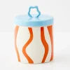 New GigiandTom Whorl Kitchen Ceramic Canister Medium
