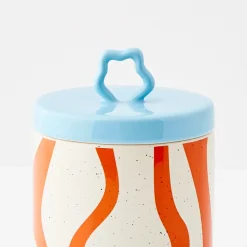 New GigiandTom Whorl Kitchen Ceramic Canister Medium